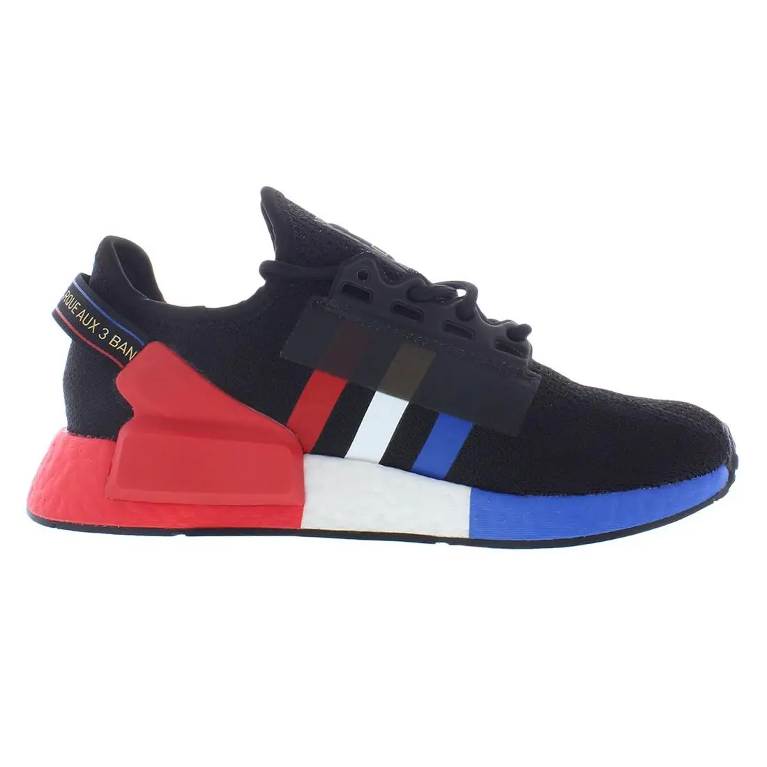 Adidas shoes - Core Black/Cloud White/Blue, Main: Black (UPC: 191984681580) 1