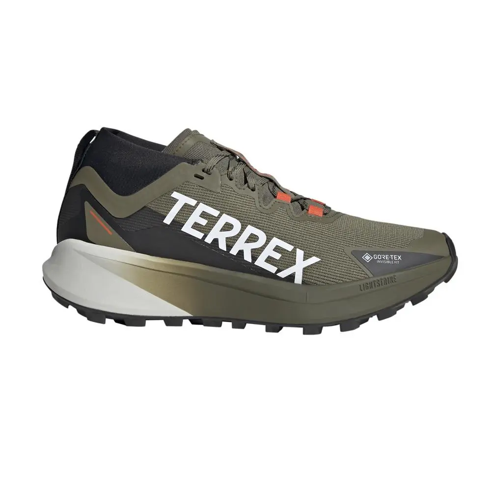 Adidas Terrex Agravic Gtx Trail Running Mens Size 7 M Sneakers Athletic Shoes J - Green