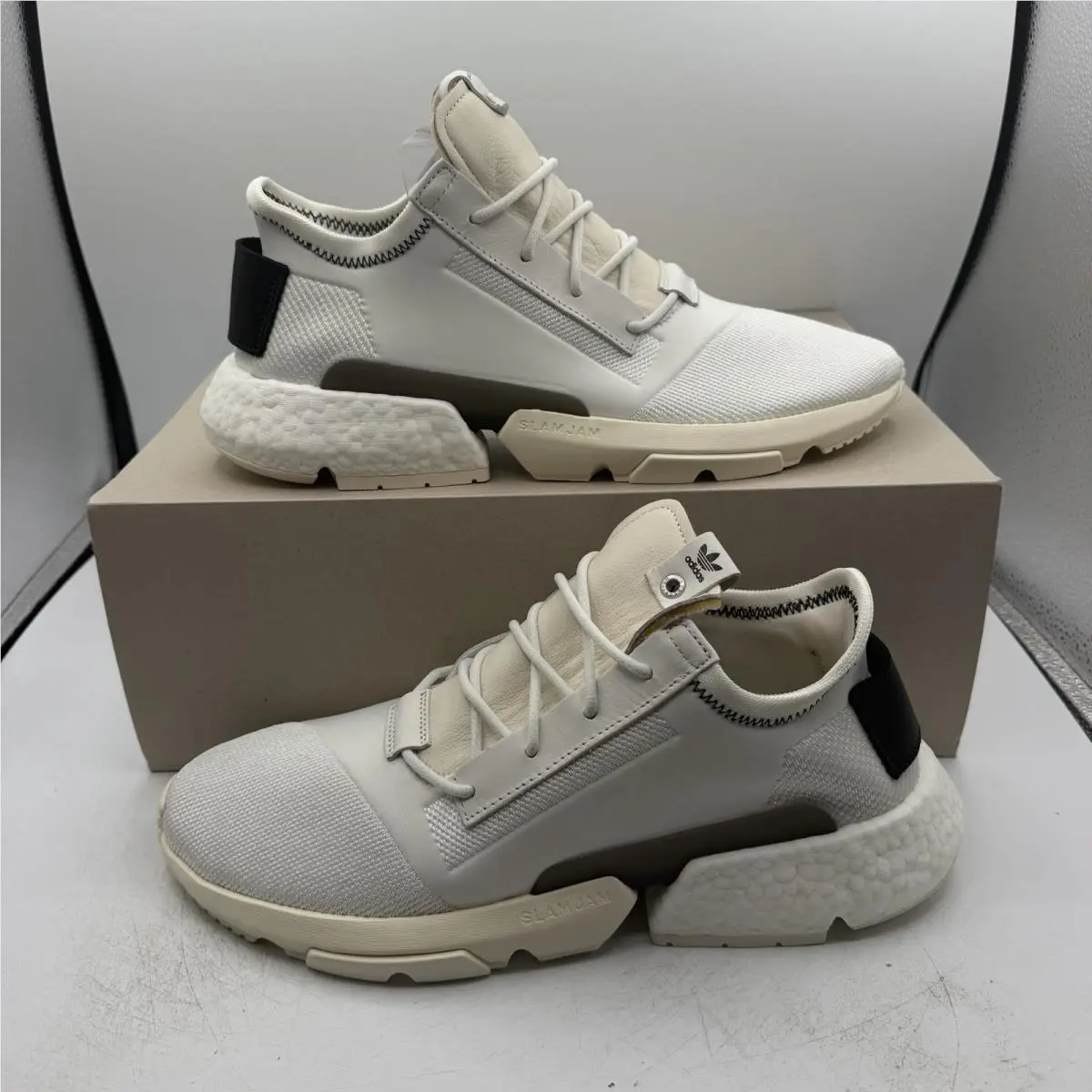 Pod S3.1 Slam Jam Running Shoes Mens 12 White Training Sneakers BB9484 by Adidas