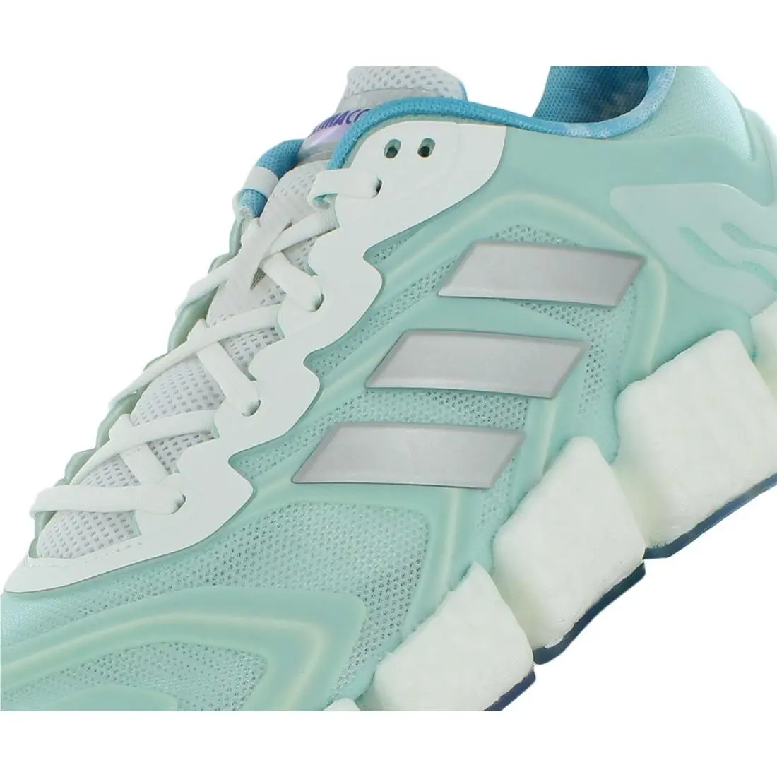Adidas shoes - Cloud White/Silver Metallic/Pulse Aqua, Main: Green (UPC: 191984951577) 0