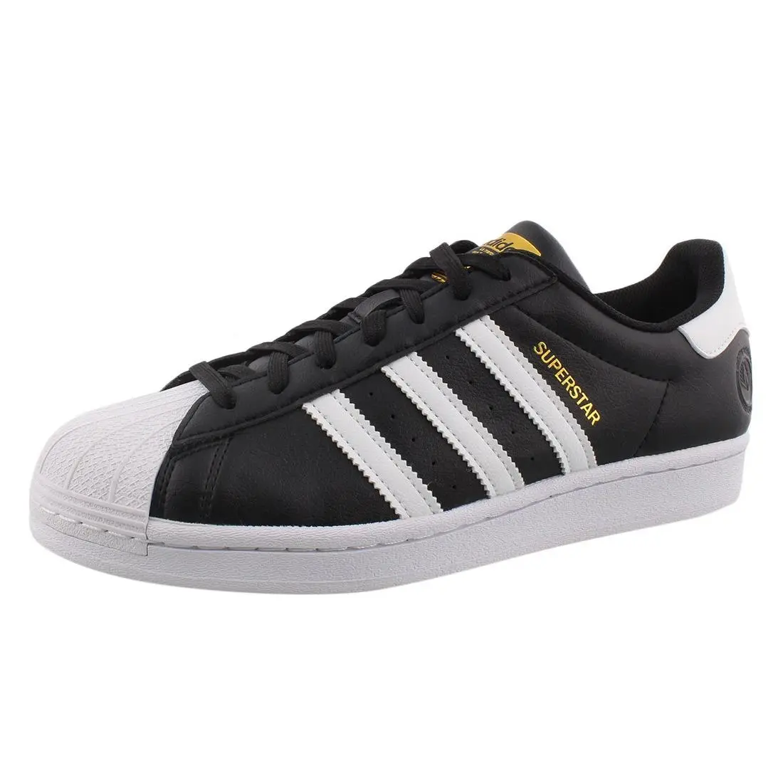 Adidas shoes - Core Black/Cloud White/Gold Metallic, Main: Black (UPC: 191534307281) 0