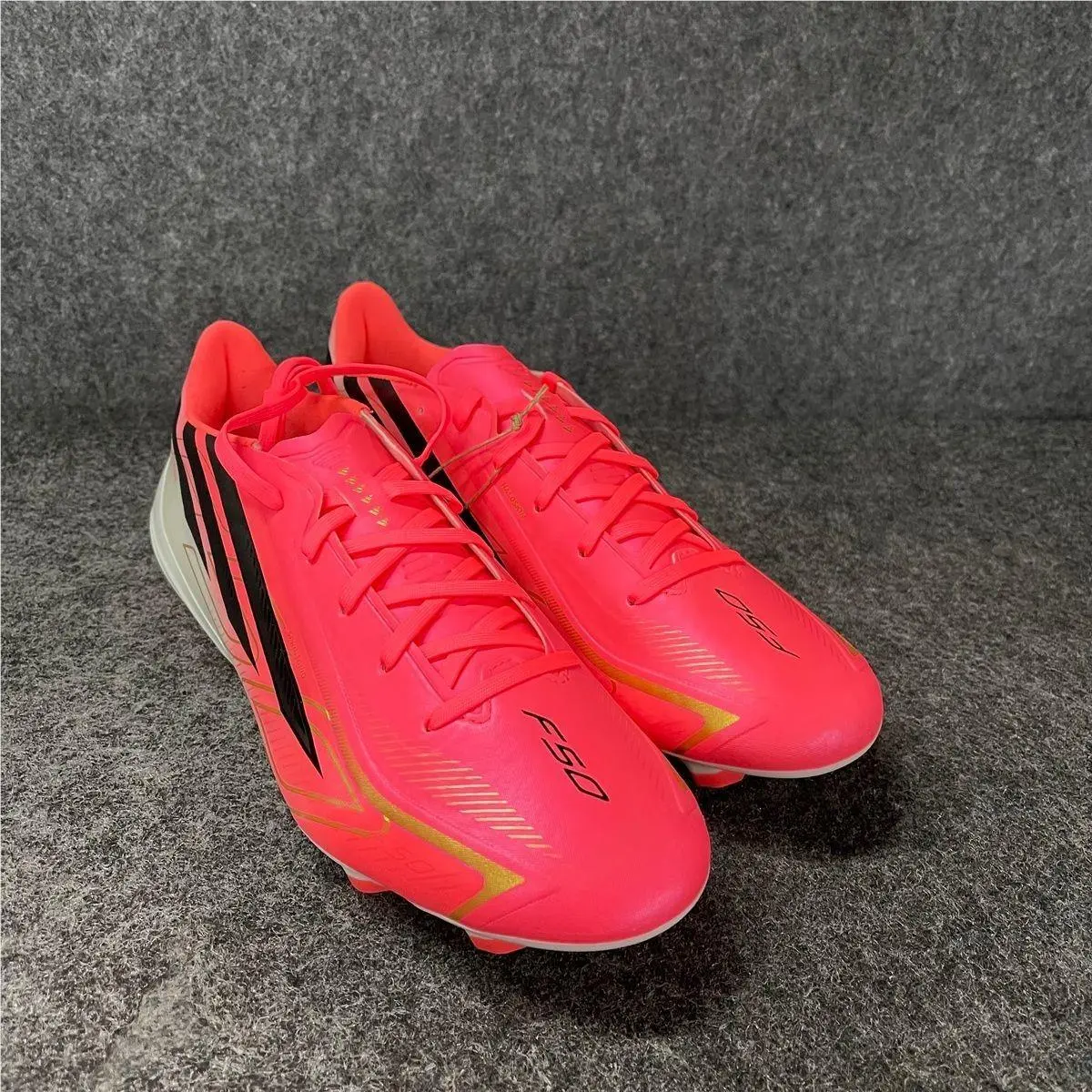 Adidas F50 Hyperfast League Firm Ground Cleats Unisex Size M7.5/W8.5