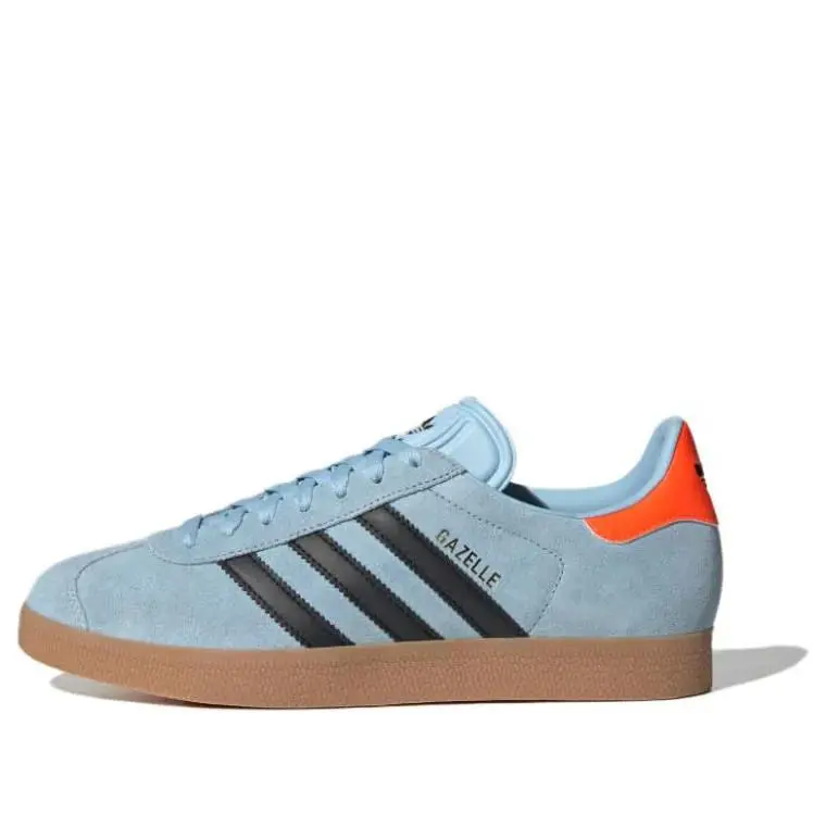 Mens Adidas Gazelle JI2076 Clear Sky/black/gum Sneaker Athletic New-size 13