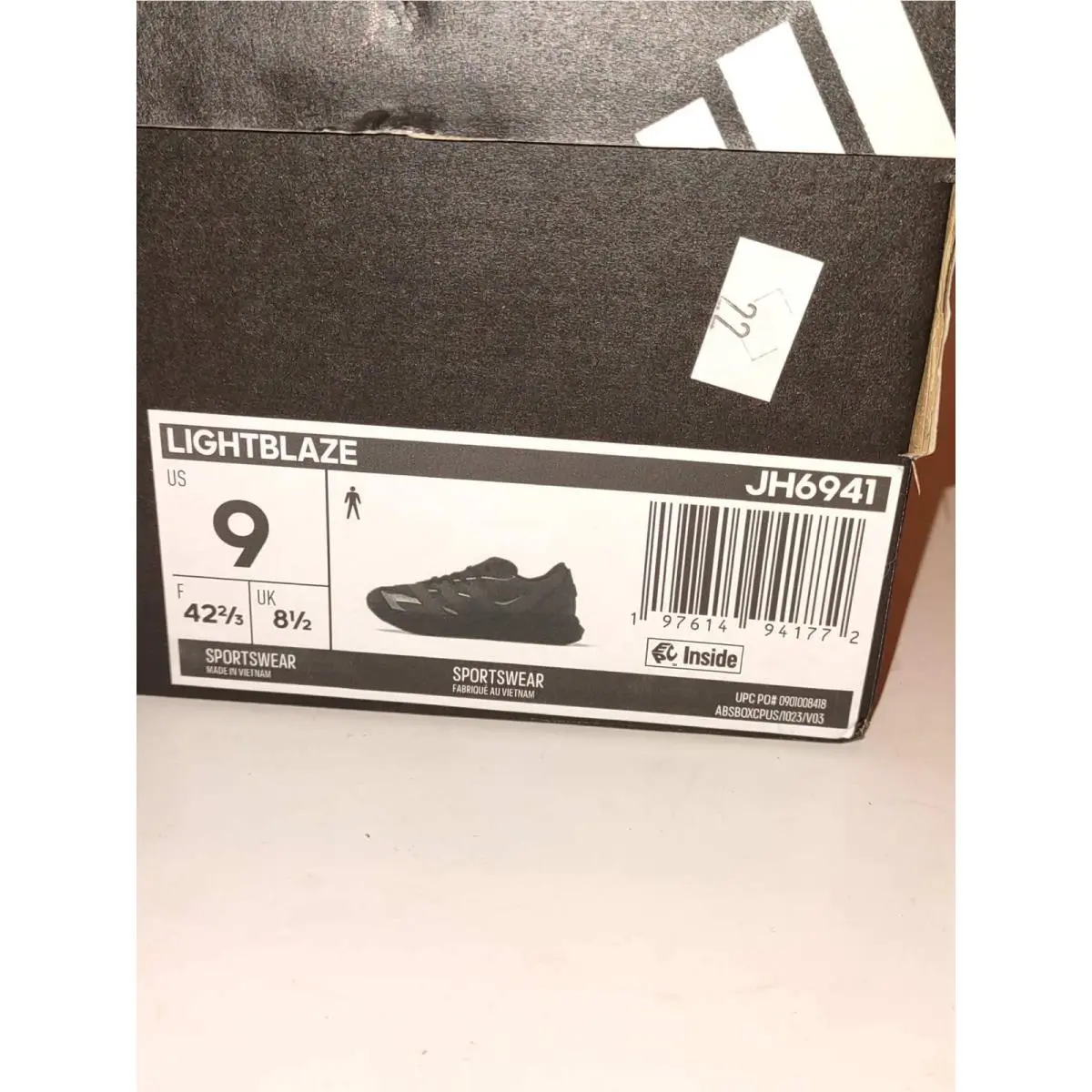 Adidas shoes - Lightblaze - Lightblaze - JH6941 - Black (UPC: 197614941772) 4