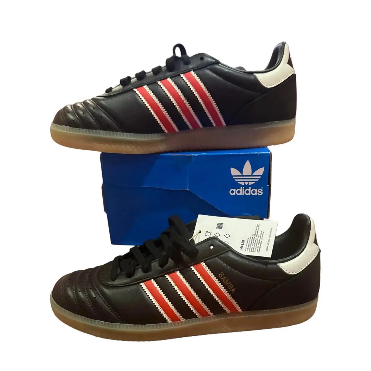 Adidas shoes - Originals Samba - Originals Samba - IH4356 - Black / White, Manufacturer: Core Black / Red / Gum (UPC: 0198321890421) 2