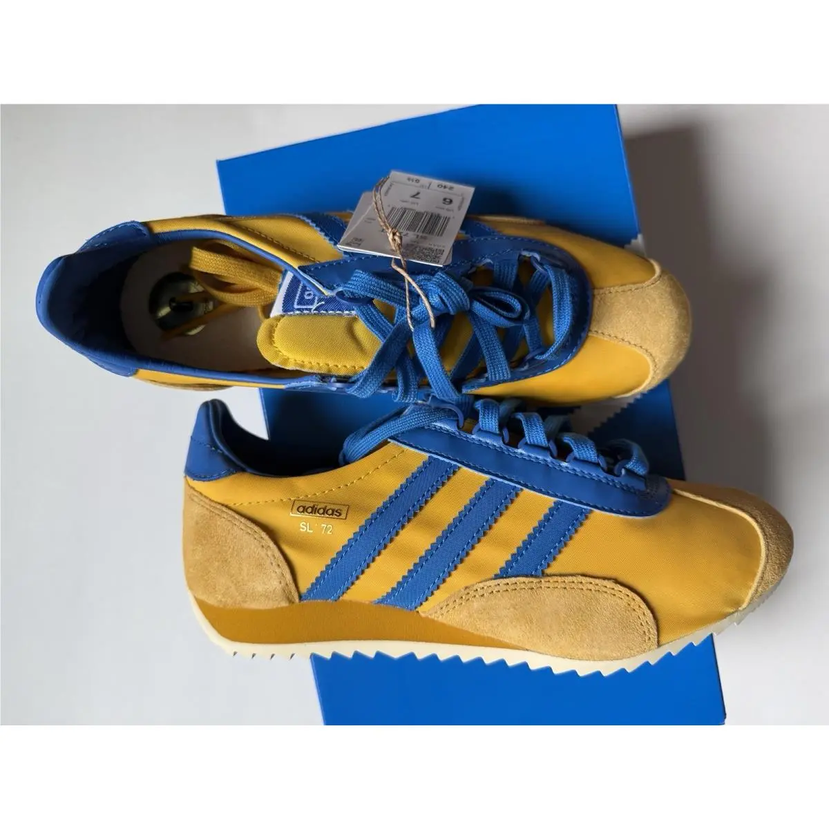 Adidas shoes - adidas SL 72 - JR3638 - Yellow 0