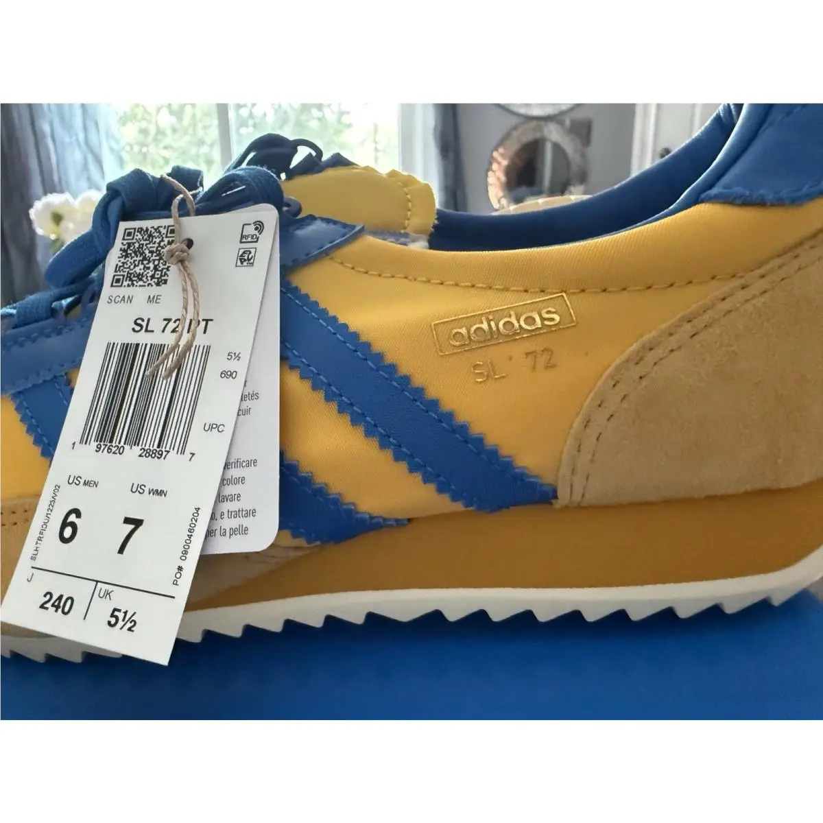 Adidas shoes - adidas SL 72 - JR3638 - Yellow 4