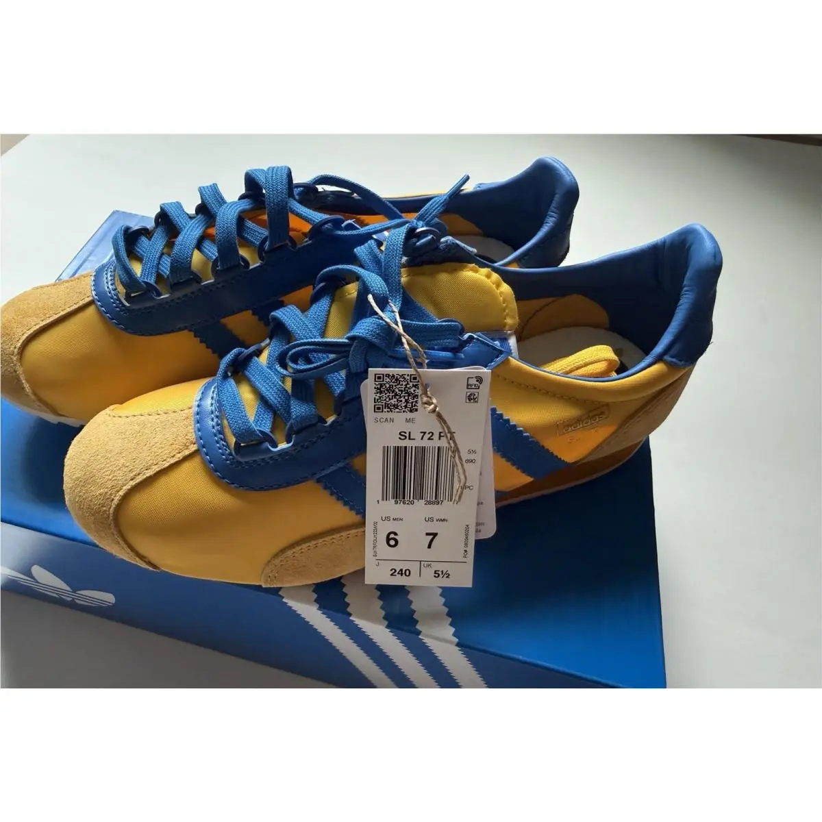 Adidas shoes - adidas SL 72 - JR3638 - Yellow 5