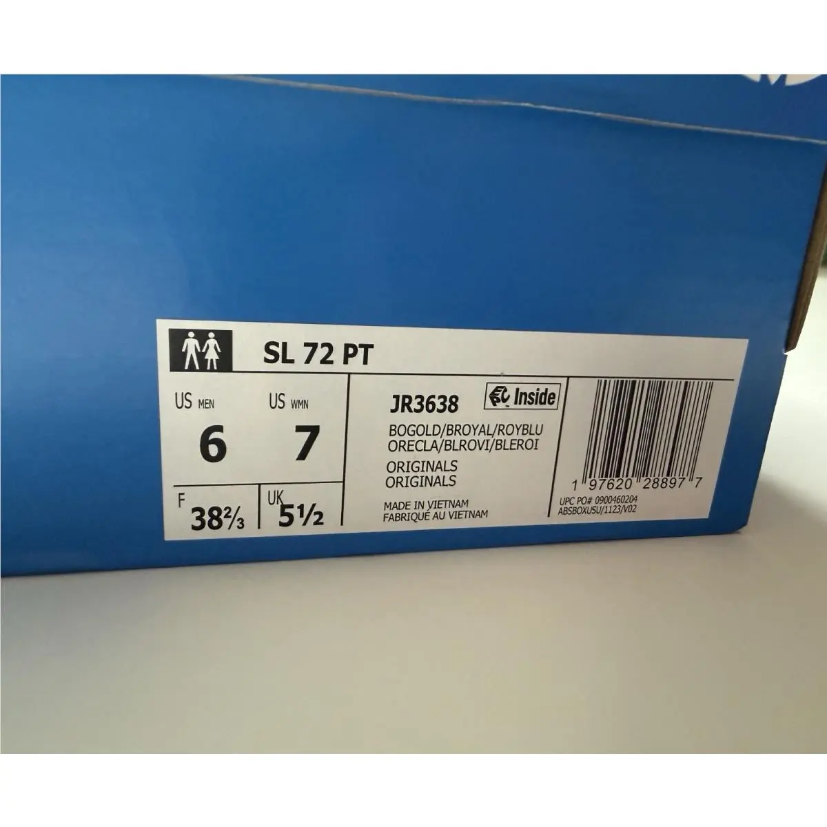 Adidas shoes - adidas SL 72 - JR3638 - Yellow 6