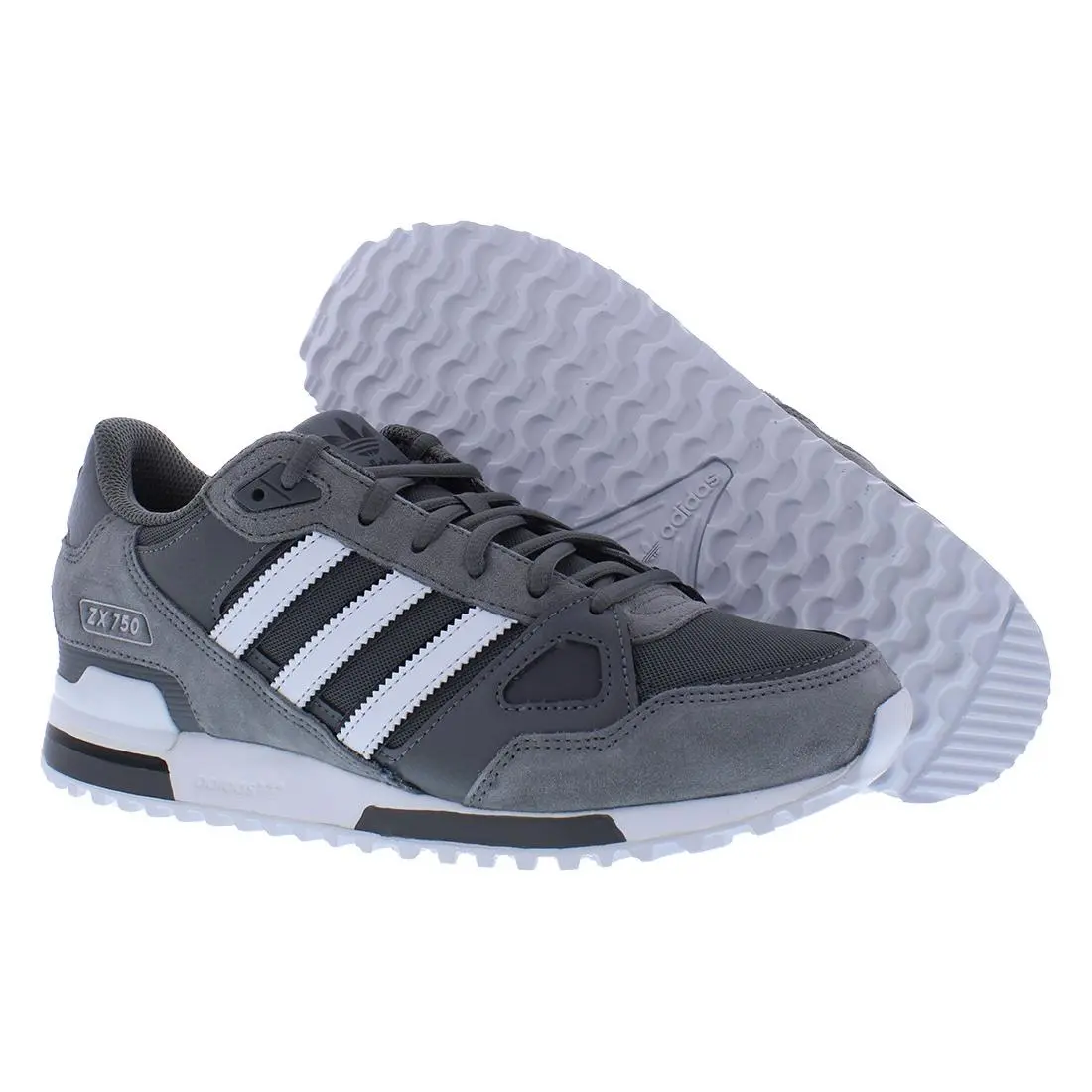 Adidas ZX 750 Mens Shoes Size 13 Color: Grey Four/footwear White/core Black