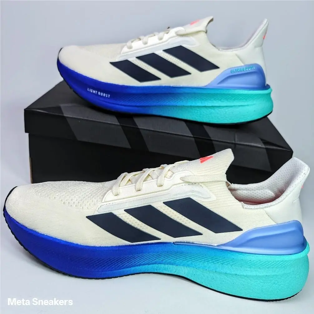 Adidas shoes - adidas UltraBoost 5.0 - UltraBoost - JI3056 - Off White / Aurora Ink / Solar Red 8