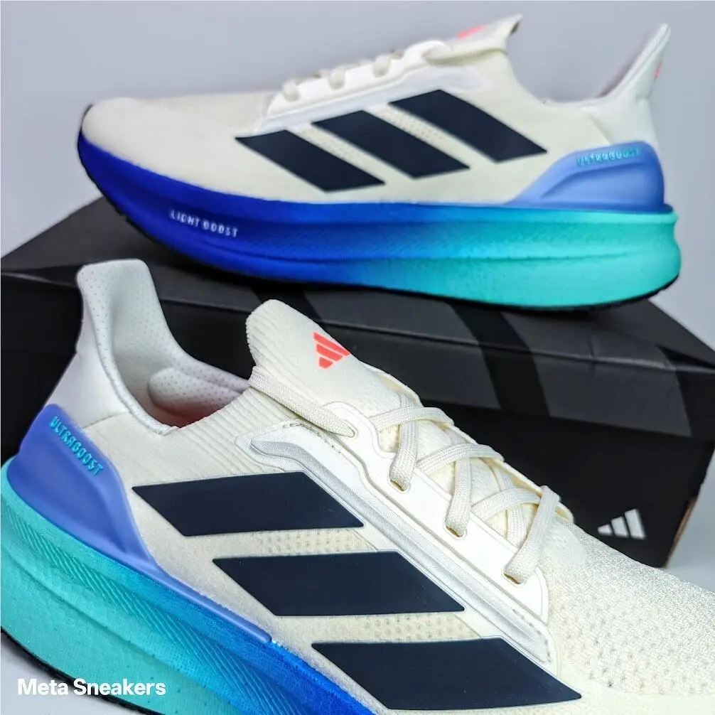 Adidas shoes - adidas UltraBoost 5.0 - UltraBoost - JI3056 - Off White / Aurora Ink / Solar Red 9