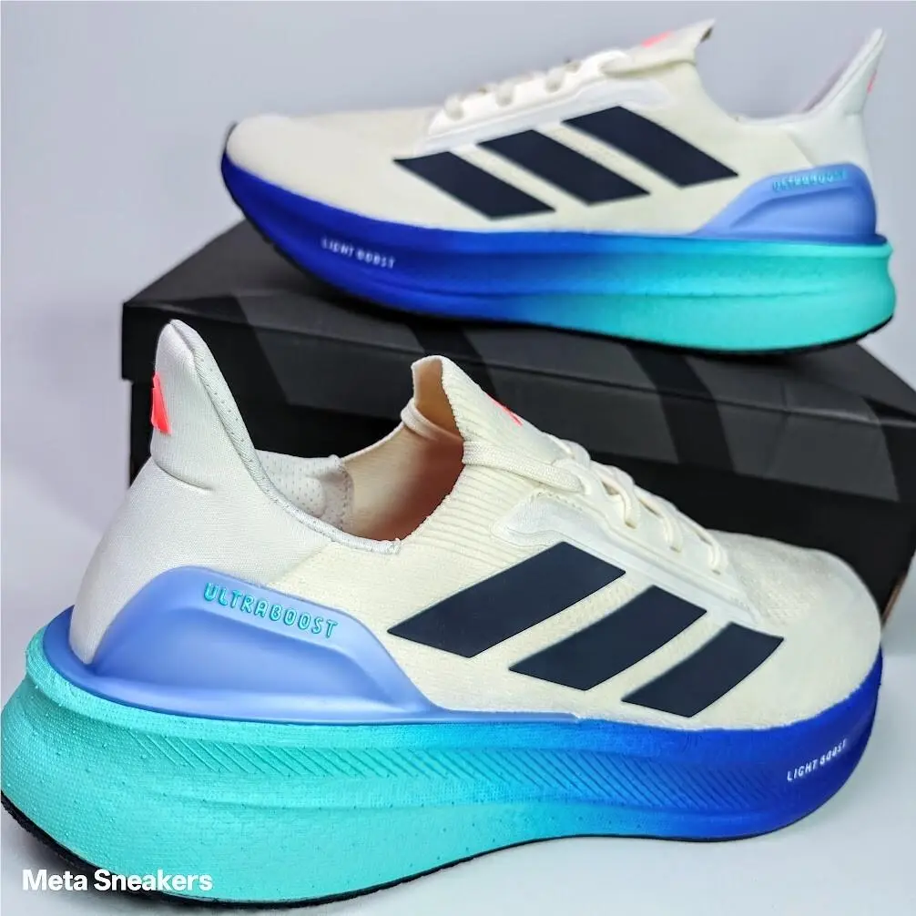 Adidas shoes - adidas UltraBoost 5.0 - UltraBoost - JI3056 - Off White / Aurora Ink / Solar Red 10