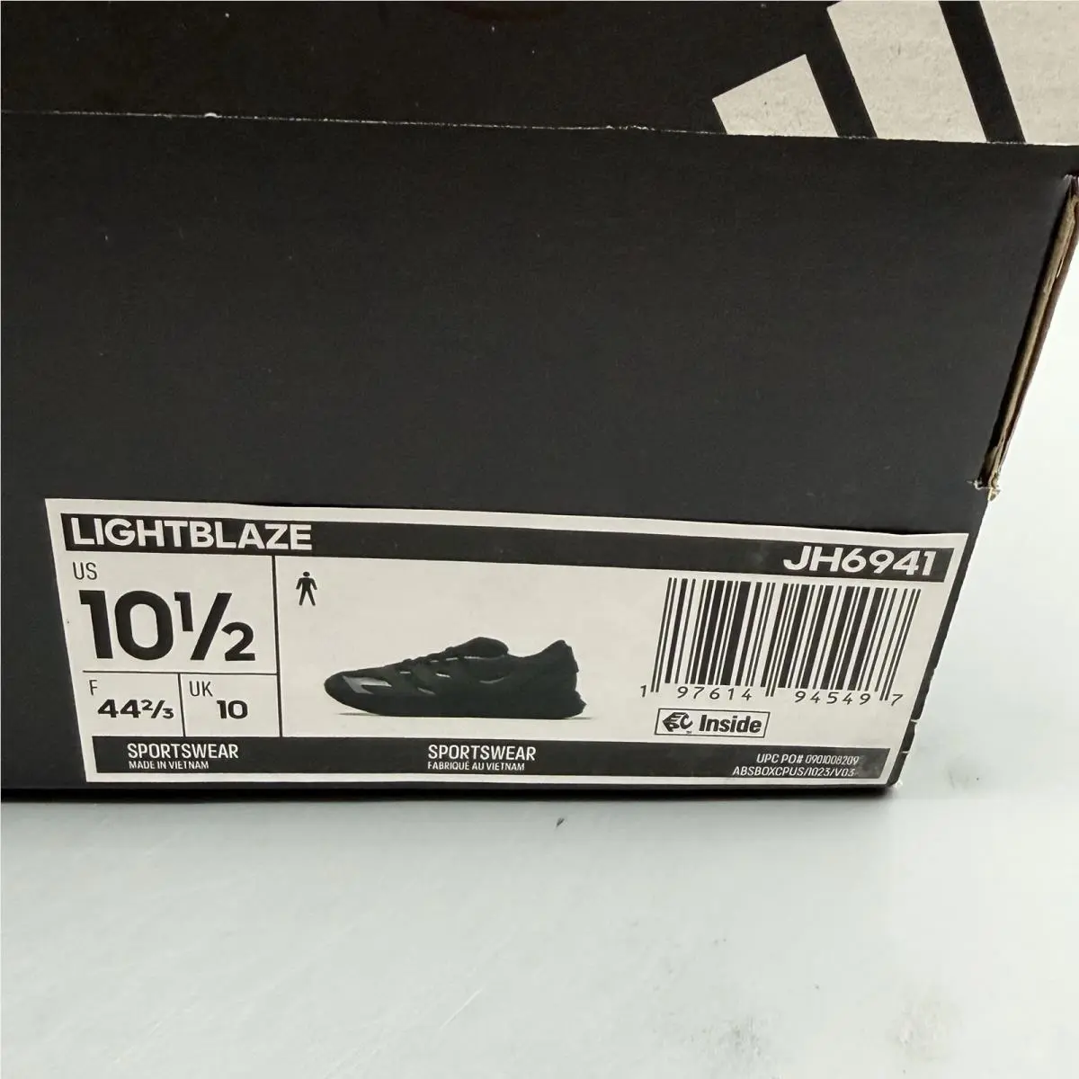 Adidas shoes - Adidas Lightblaze - Lightblaze - JH7941 - Black 11