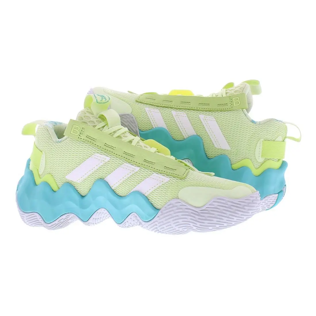 Adidas shoes - Green/Teal, Full: Green/Teal (UPC: 195747531402) 2
