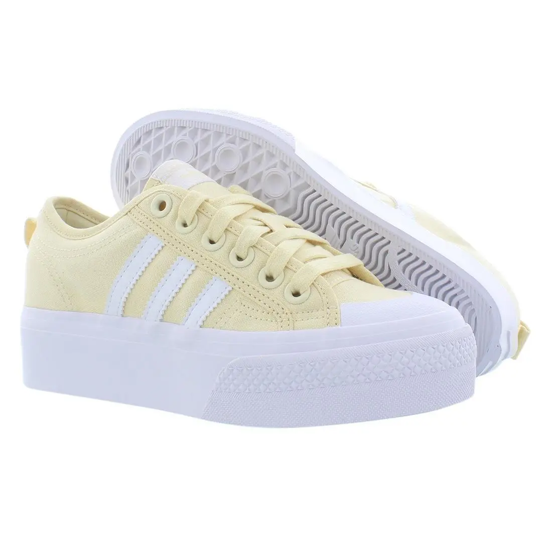 Adidas Originals Nizza Platform W Womens Shoes Size 11 Color: Off-white/white