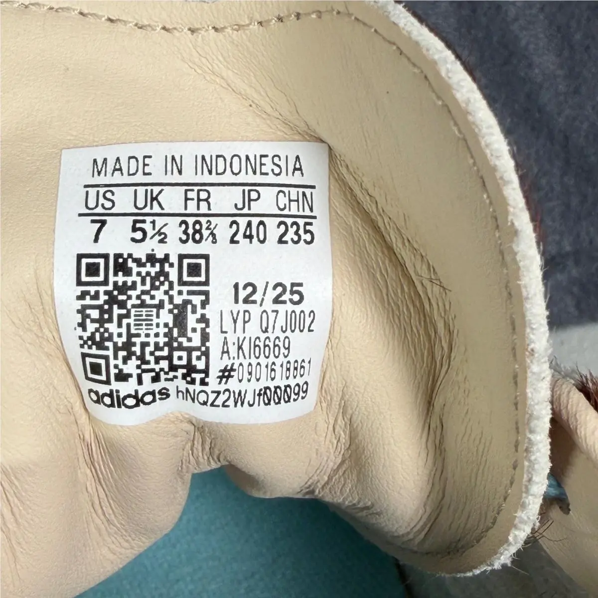 Adidas shoes - Samba Pony Tonal Wales Bonner - Brown 5