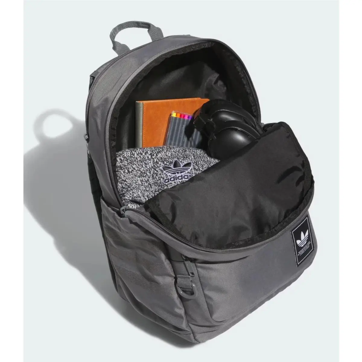 Originals Premise Backpack Grey Laptop School Travel Bag w/ Tags by Adidas