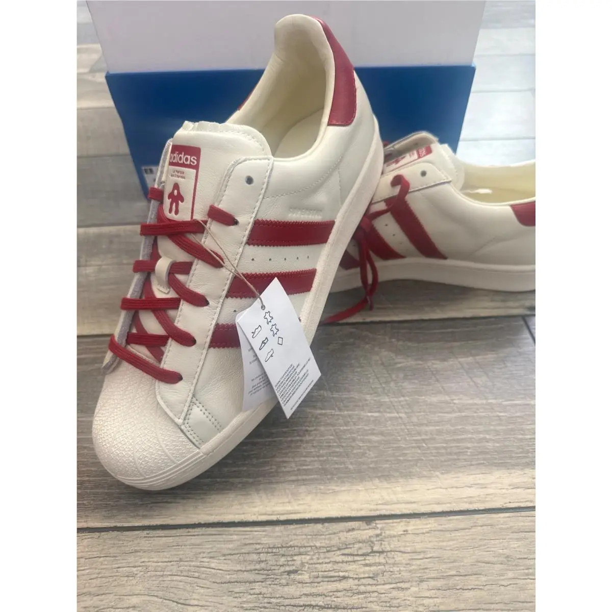 Adidas shoes - adidas Originals Superstar Superfinger - Originals Superstar Superfinger - JP7142 - Red (UPC: 197614914059) 6