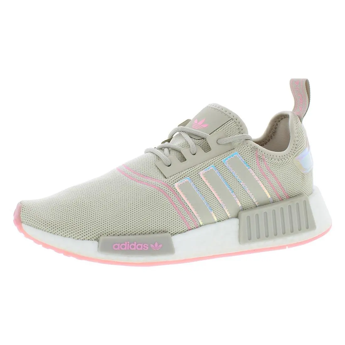 Adidas shoes - Brown/Aqua/Pink/White, Main: Beige (UPC: 195739489186) 0