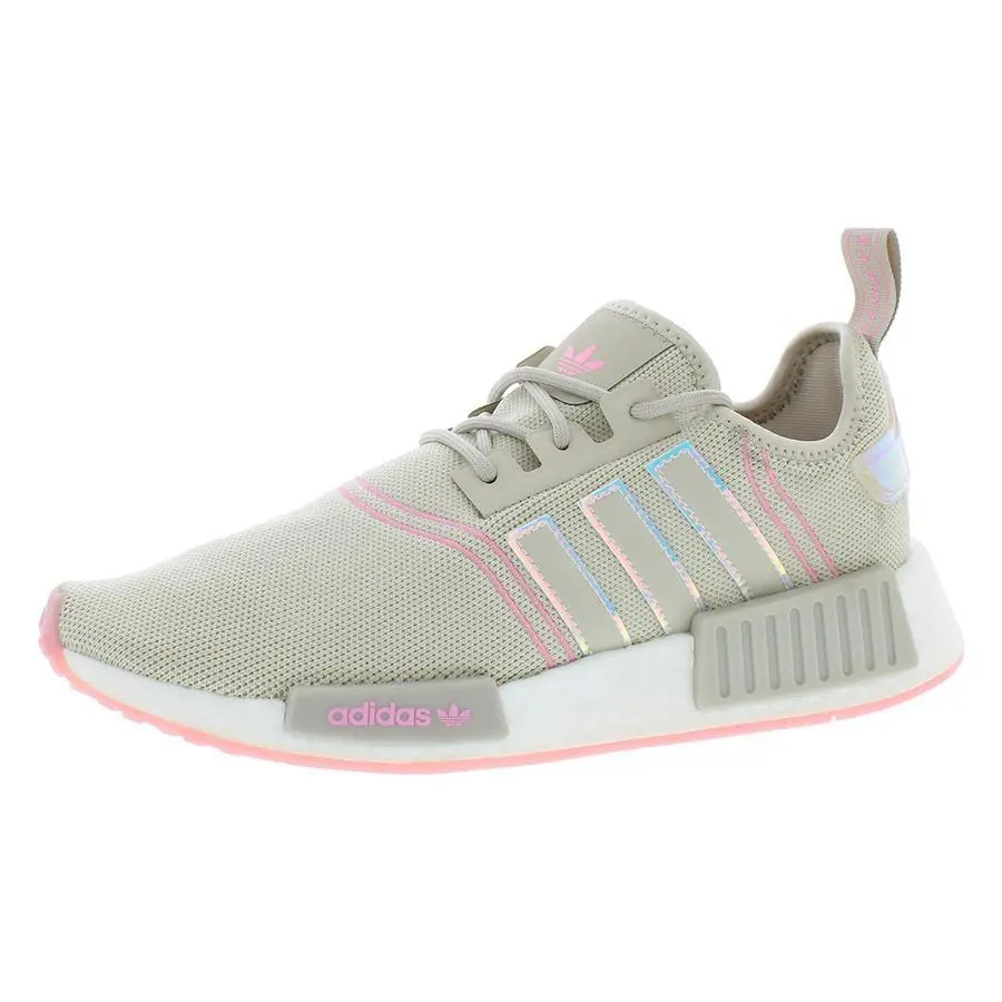 Adidas shoes - Brown/Aqua/Pink/White, Main: Beige (UPC: 195739489186) 3