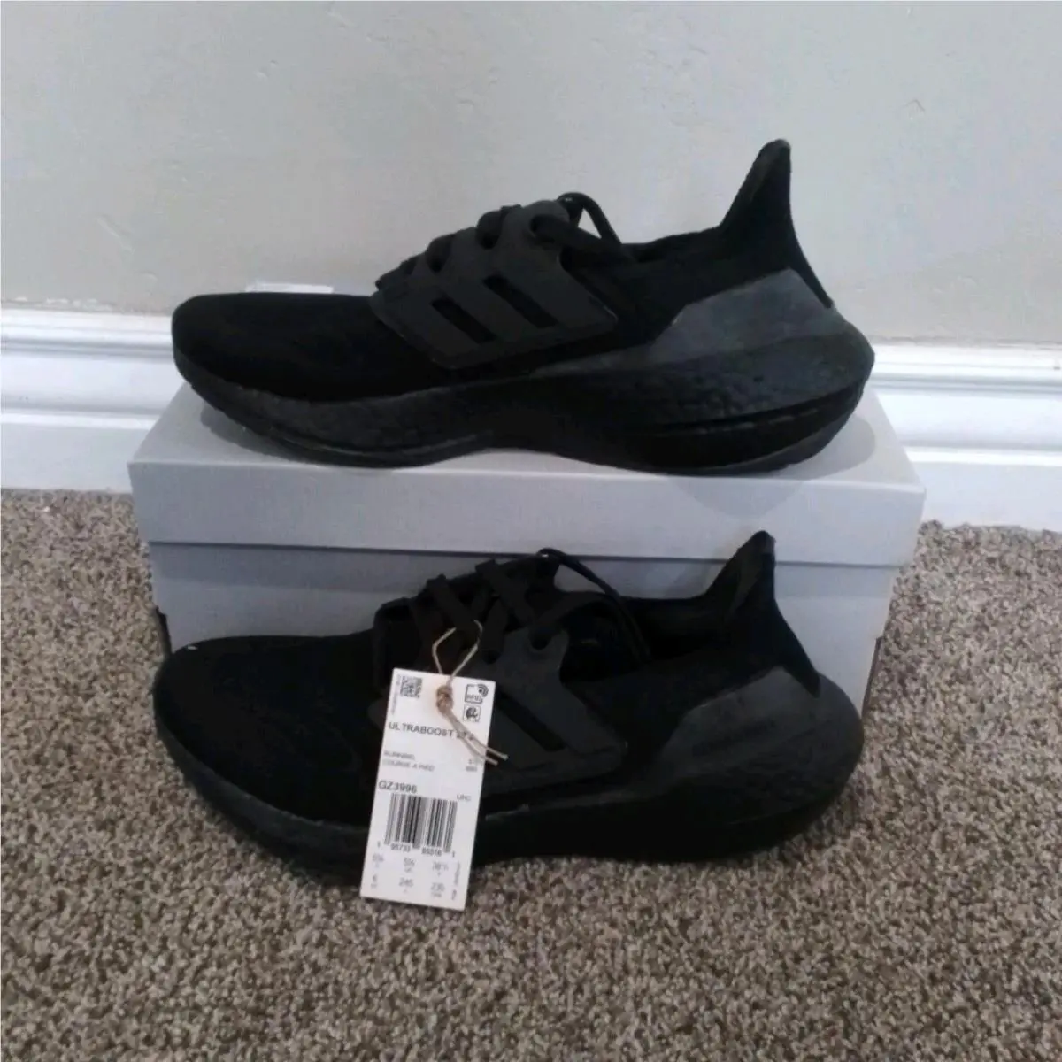 Adidas shoes - Adidas	Ultraboost 22 J - Black 0