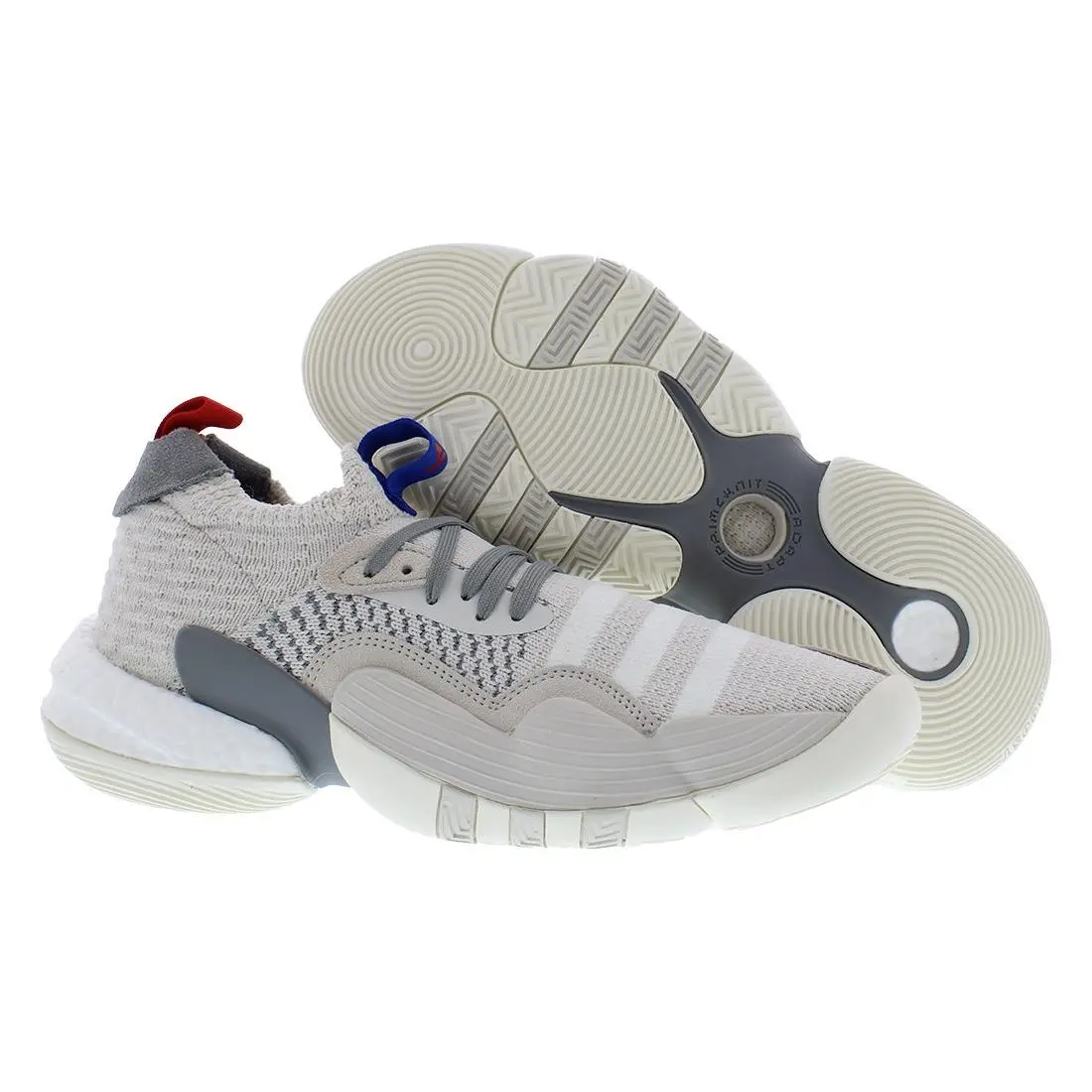 SM Trae 2 KU Unisex Shoes Size 10.5 Color: White/grey by Adidas