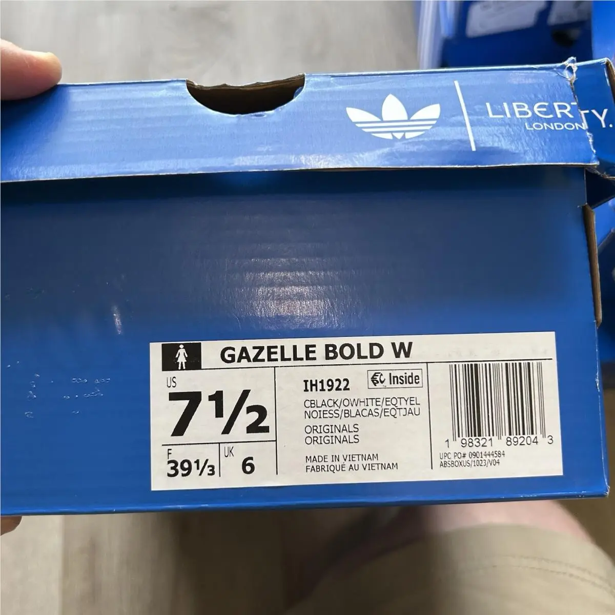 Adidas shoes - adidas Gazelle - Gazelle - Black 6