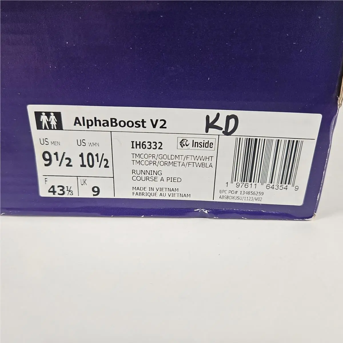 Adidas shoes - adidas AlphaBoost - AlphaBoost - IH6332 - Purple 16