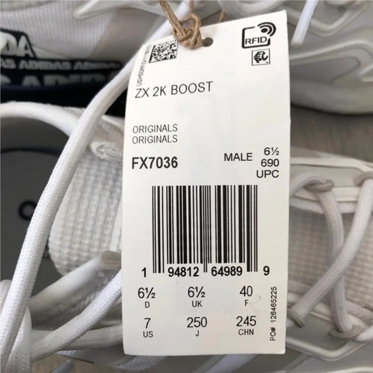 Adidas shoes - White 3