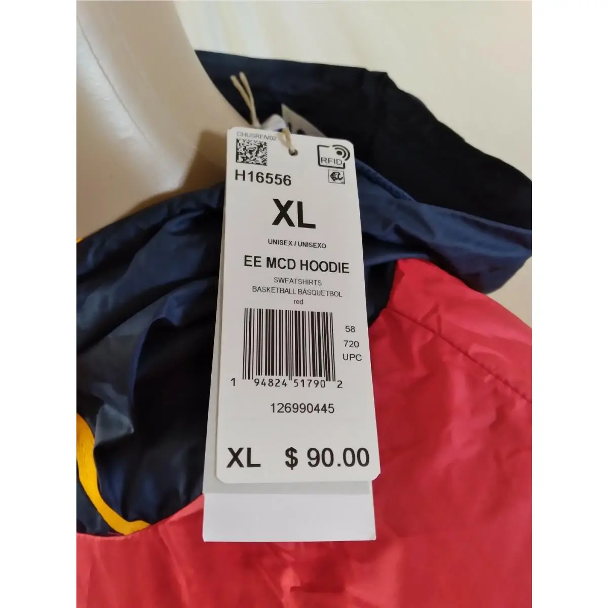 Adidas clothing - H16556 - H16556 - Red (UPC: 194824517902) 6
