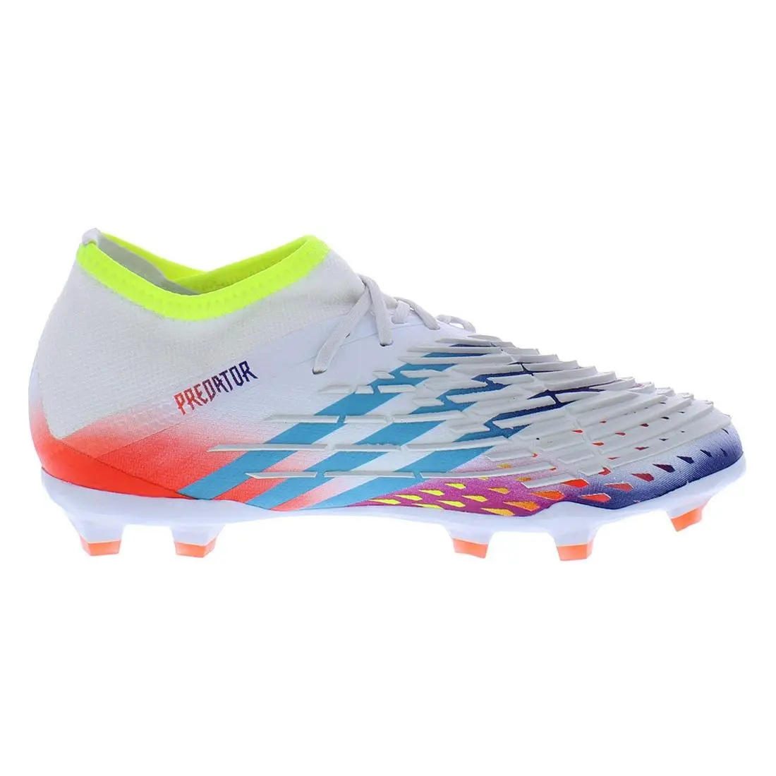 Adidas shoes - White/Solar Yellow/Power Blue, Main: Multi-Colored (UPC: 195740275433) 1