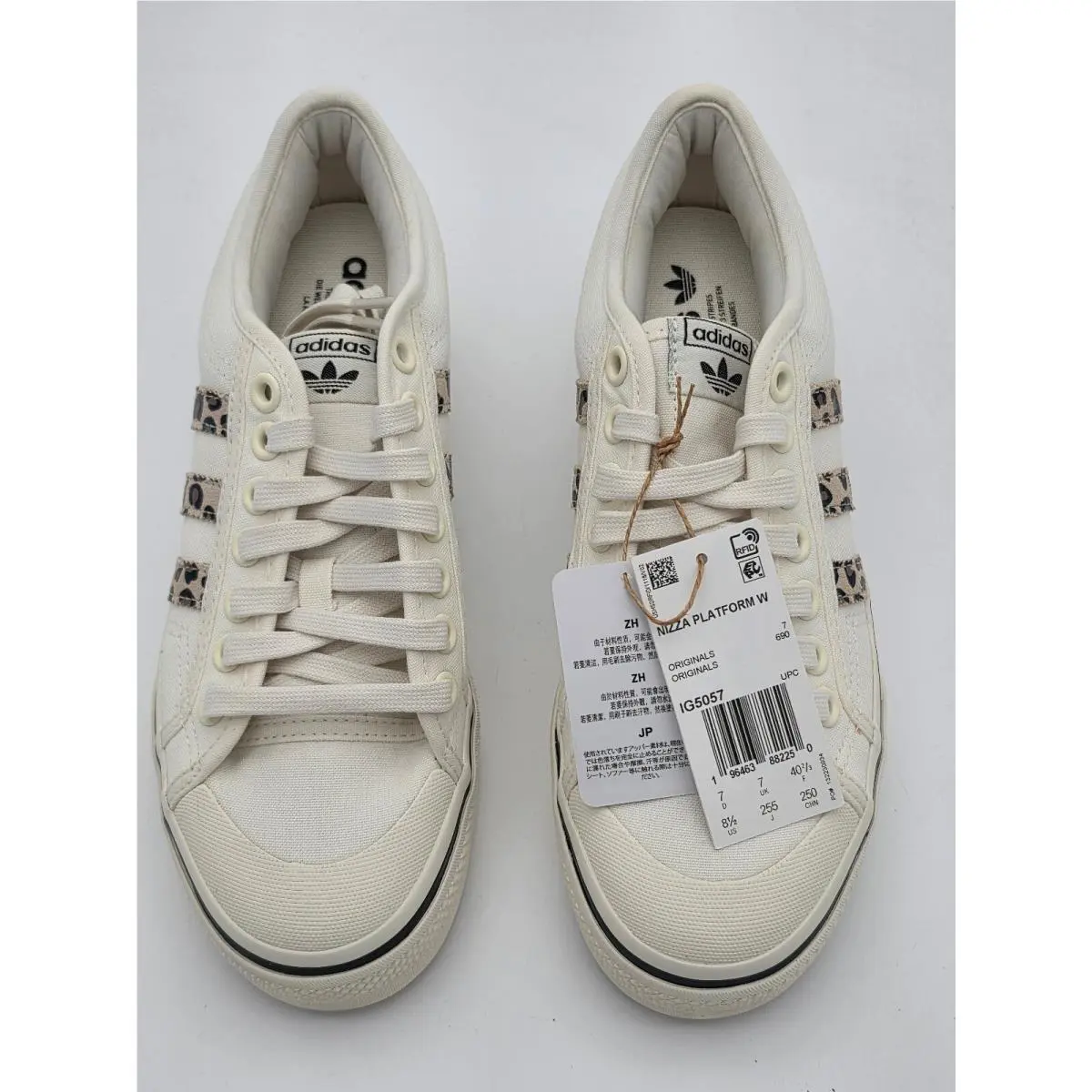 Nizza Platform W IG5057 Off White Black Women`s 8.5 Tags by Adidas