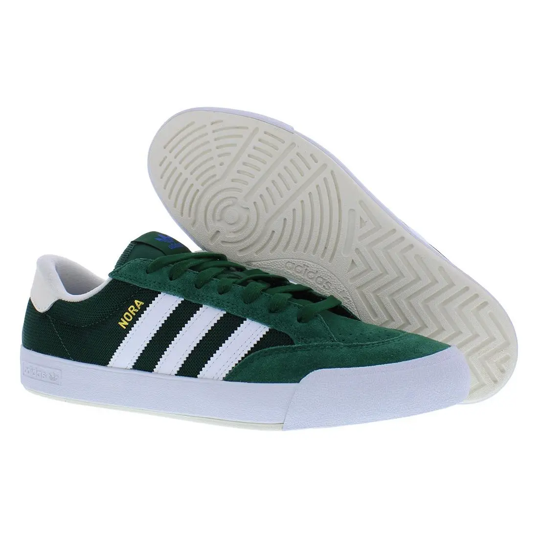 Adidas Nora Unisex Shoes Size 10 Color: Dark Green/cloud White/chalk White