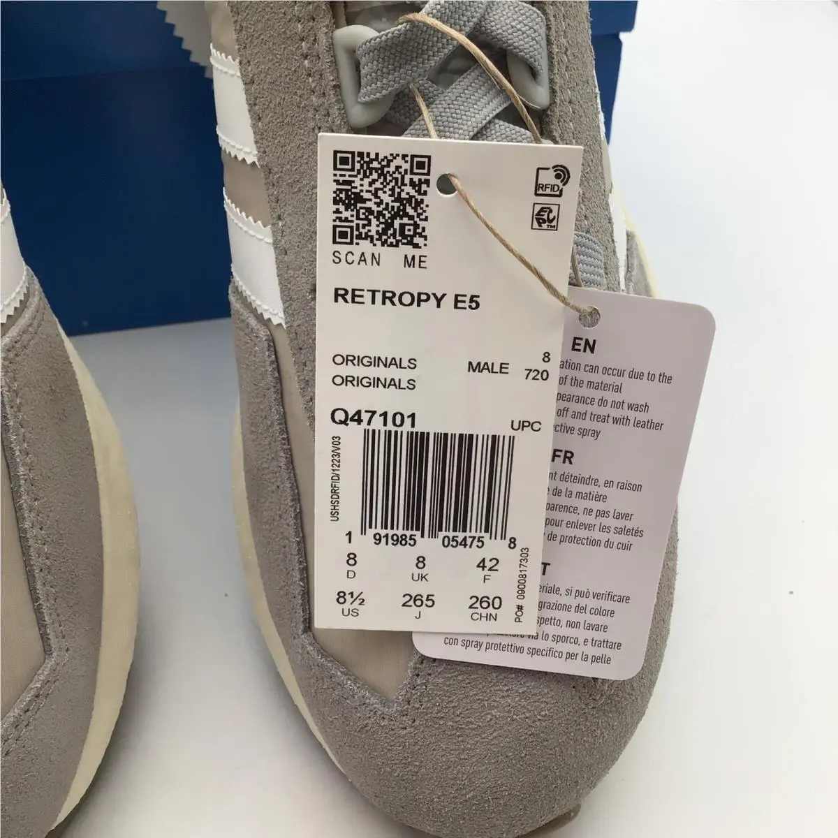 Adidas shoes - Retropy E5 - Retropy - Gray 4