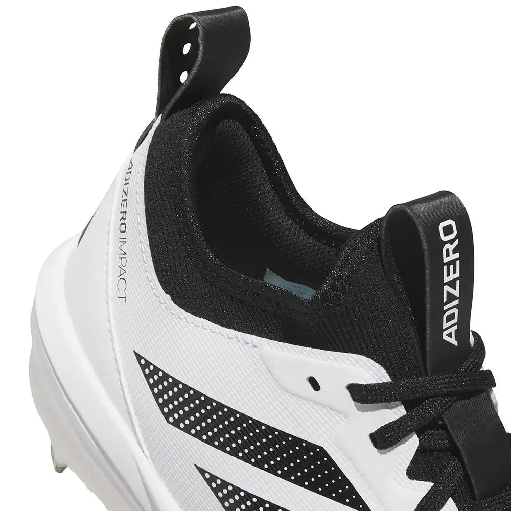Adidas shoes - adidas Adizero Impact 2.0 Tpu Cleats - SB1158-JH6738 - White (UPC: 196475378192) 5
