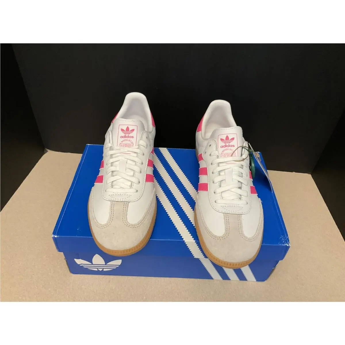 Adidas shoes - Adidas Samba Og - Samba - White/Pink 0
