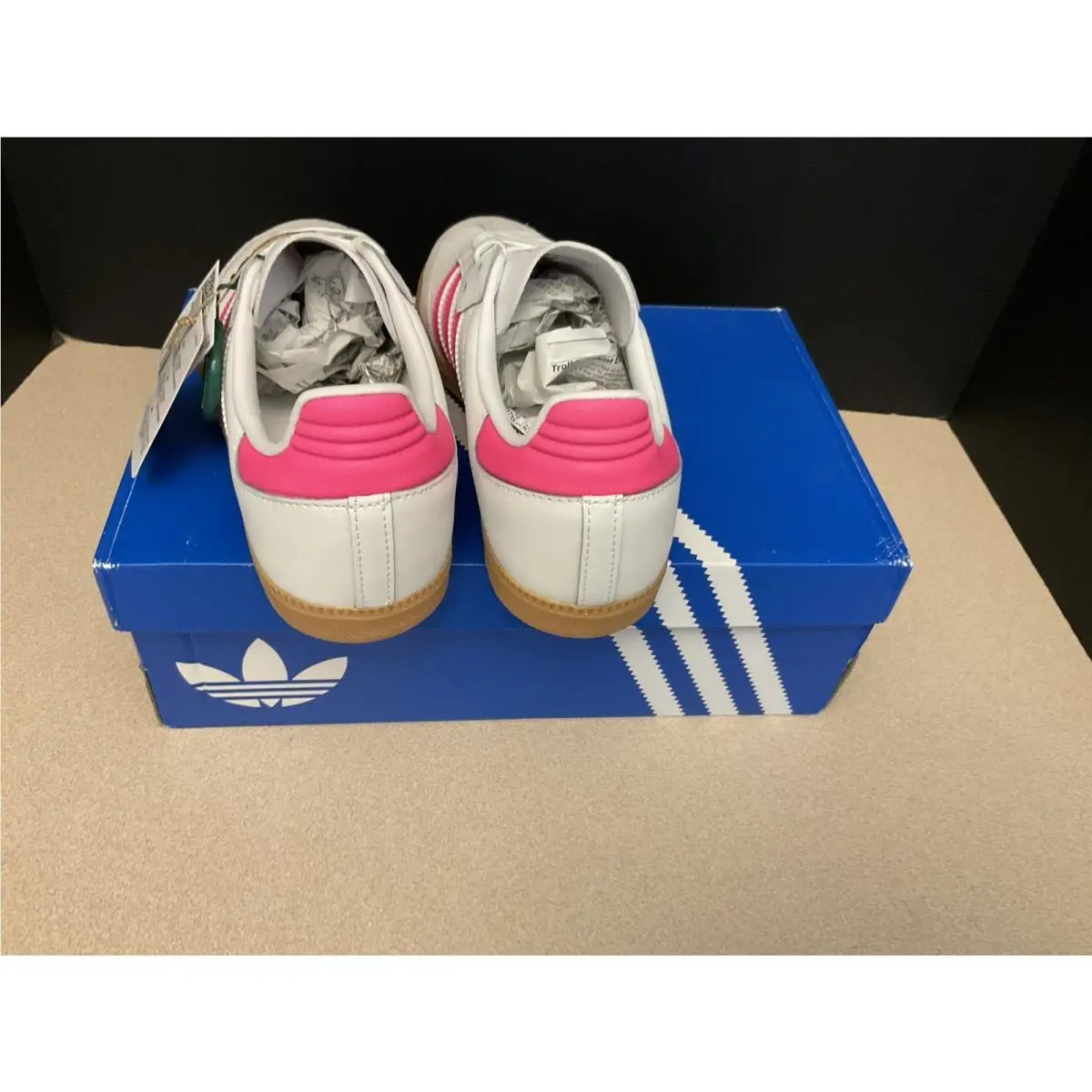 Adidas shoes - Adidas Samba Og - Samba - White/Pink 4