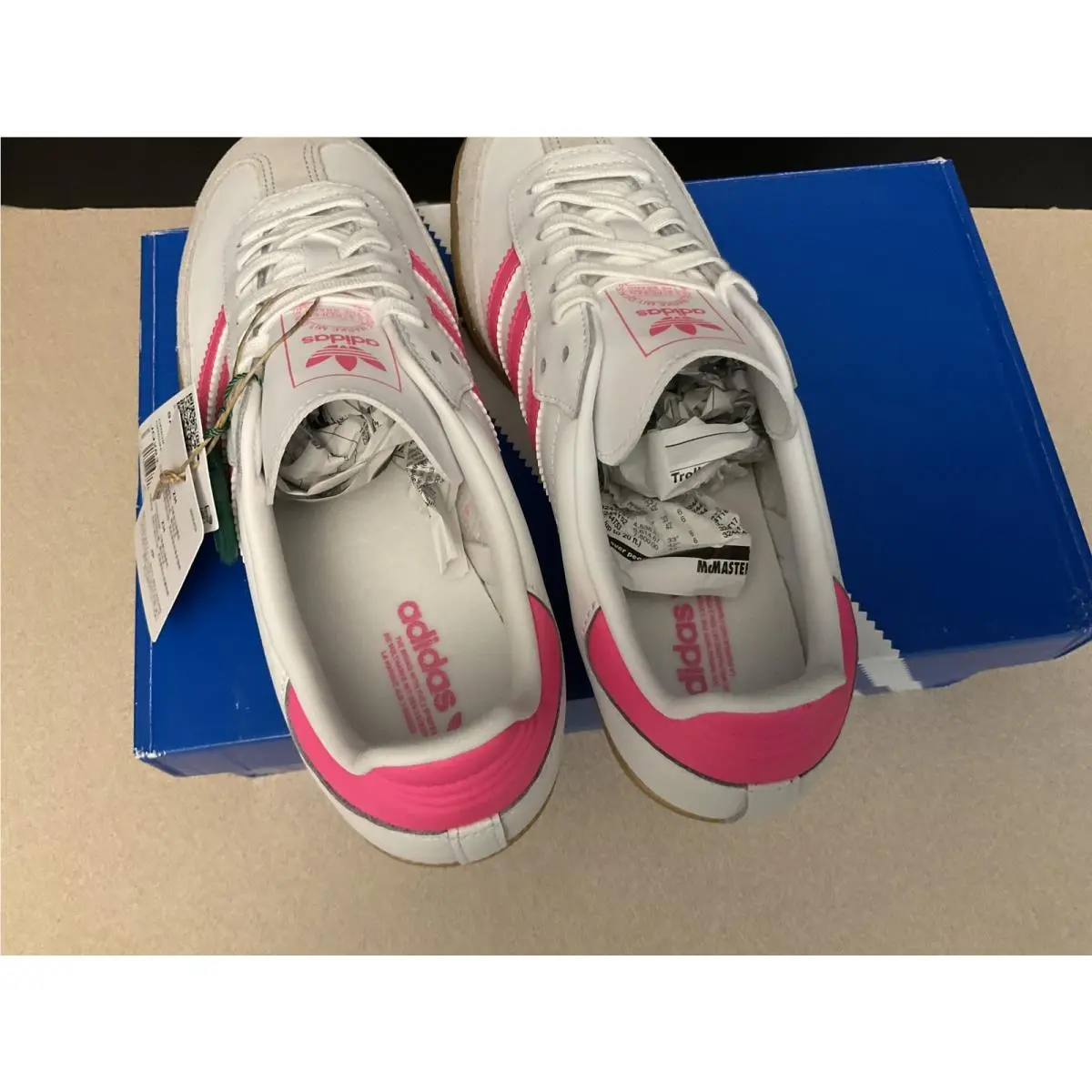 Adidas shoes - Adidas Samba Og - Samba - White/Pink 5