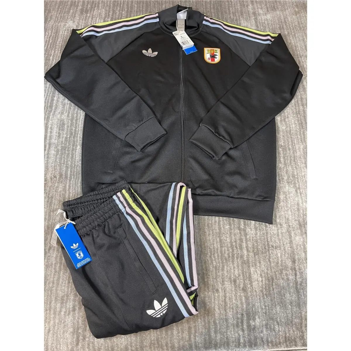 Originals Japan Jfa OG Tracksuit Mens Large Black KA1519 KA1520 by Adidas