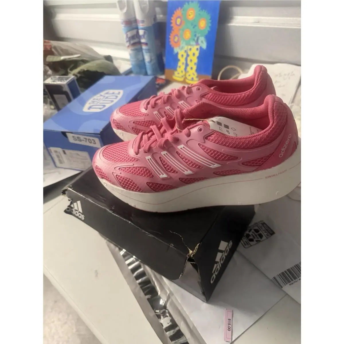 Adidas shoes - adidas Adizero - Adizero - Pink 1