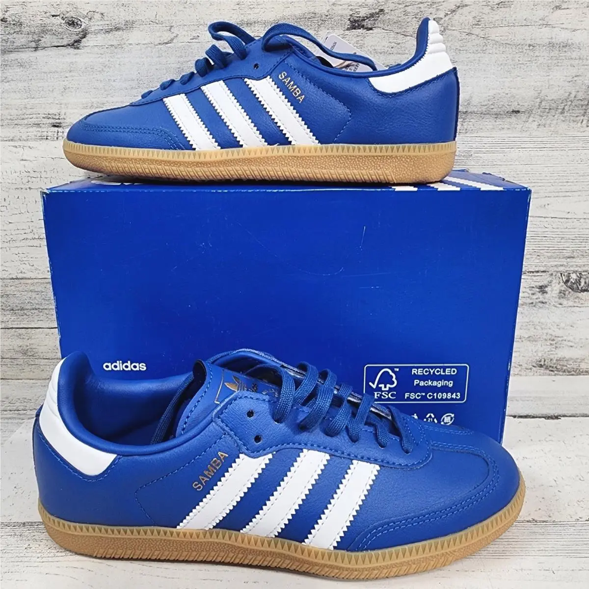 Adidas shoes - Samba OG J - Samba - Blue 0