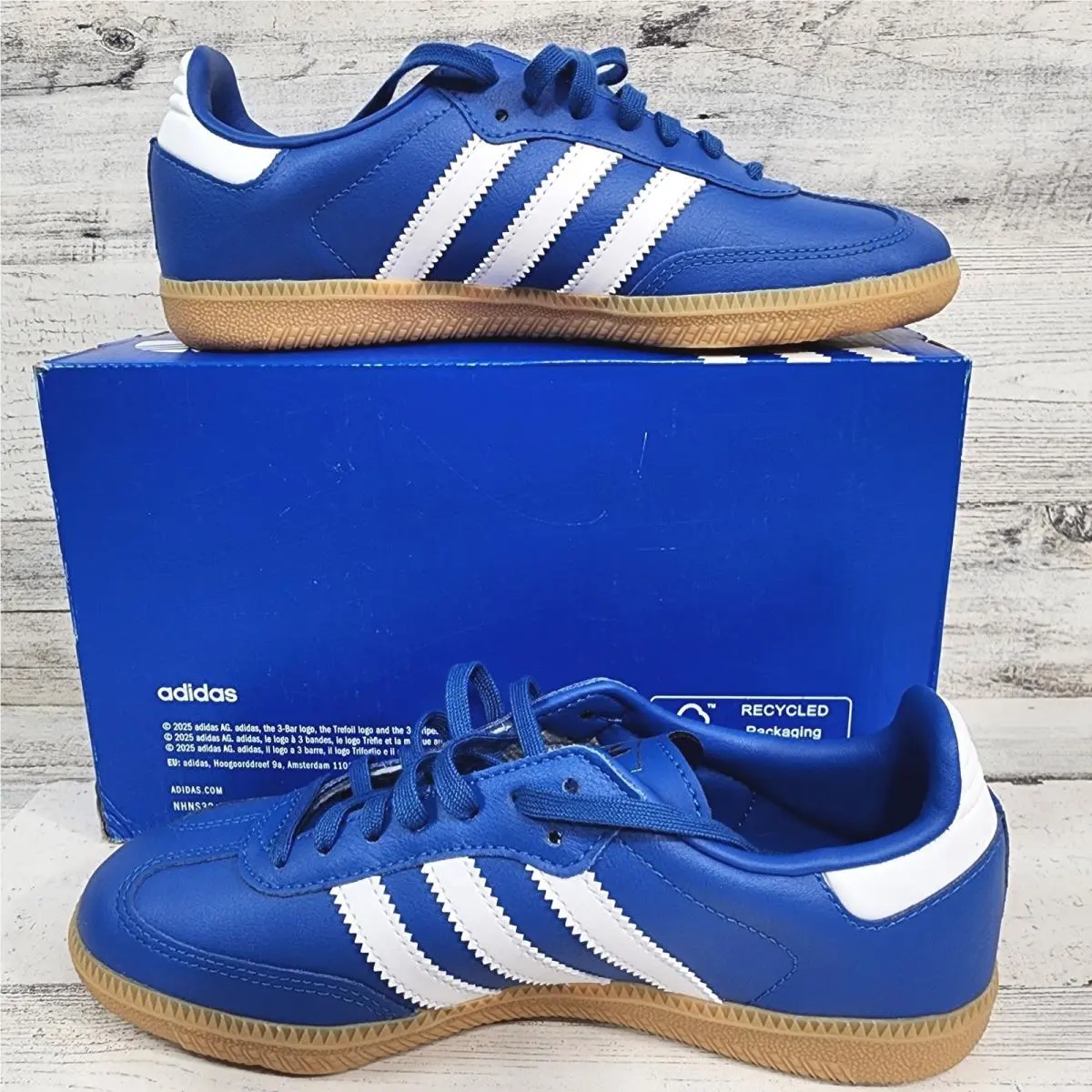 Adidas shoes - Samba OG J - Samba - Blue 1