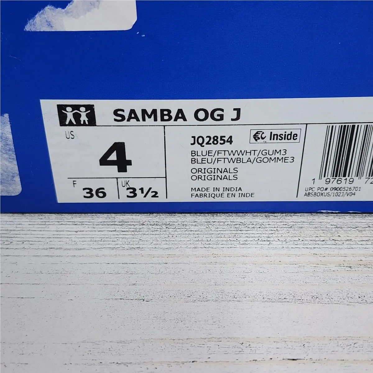 Adidas shoes - Samba OG J - Samba - Blue 8