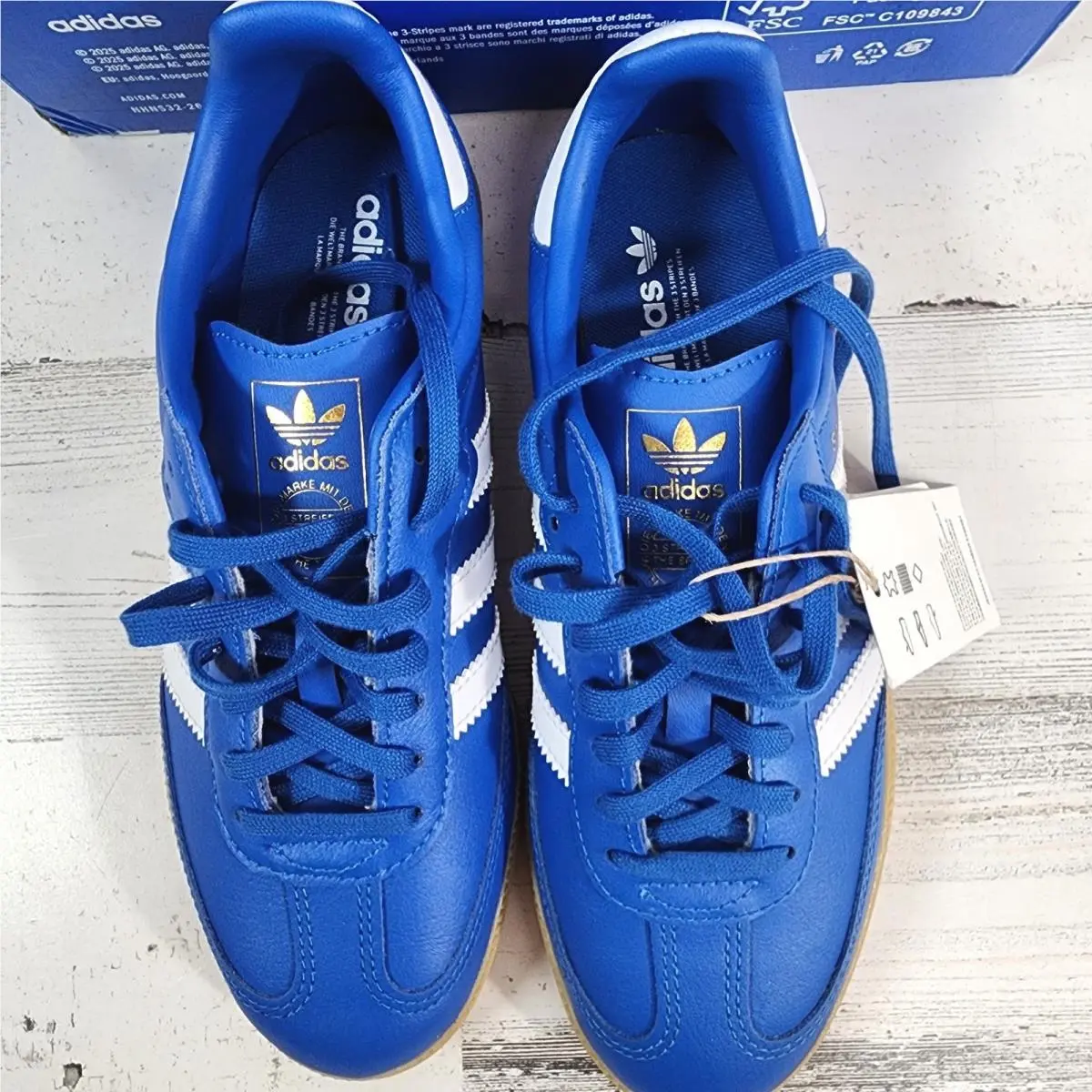 Adidas shoes - Samba OG J - Samba - Blue 3