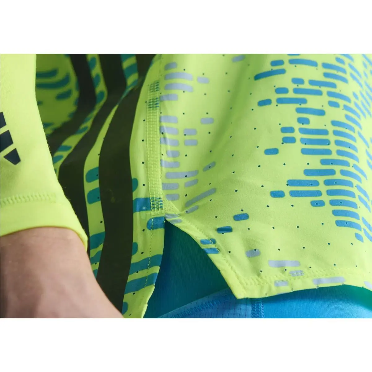 Adidas clothing - adidas Boston Marathon 2026 ADIZERO Running Singlet - Solar Yellow (UPC: 198325490993) 10
