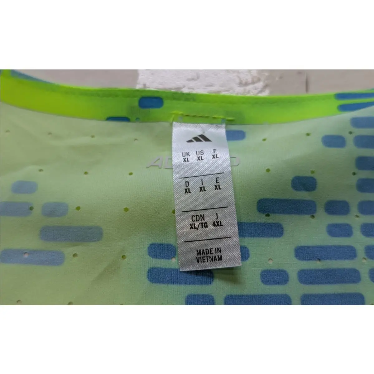 Adidas clothing - adidas Boston Marathon 2026 ADIZERO Running Singlet - Solar Yellow (UPC: 198325490993) 11