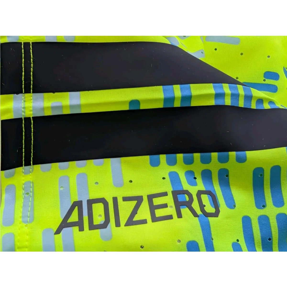 Adidas clothing - adidas Boston Marathon 2026 ADIZERO Running Singlet - Solar Yellow (UPC: 198325490993) 15