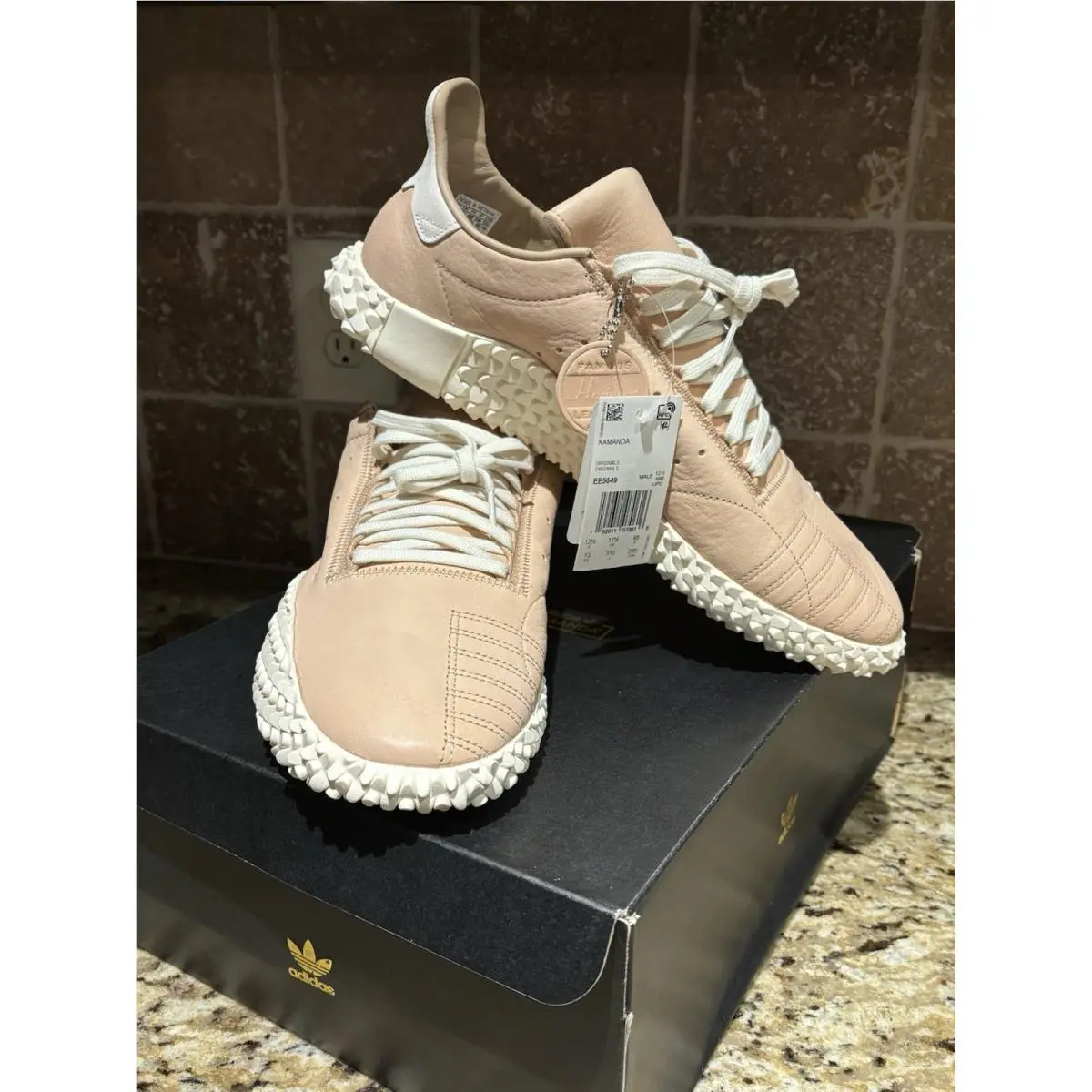 Kamanda EE5649 Beige Horween Leathers Men’s 13 by Adidas