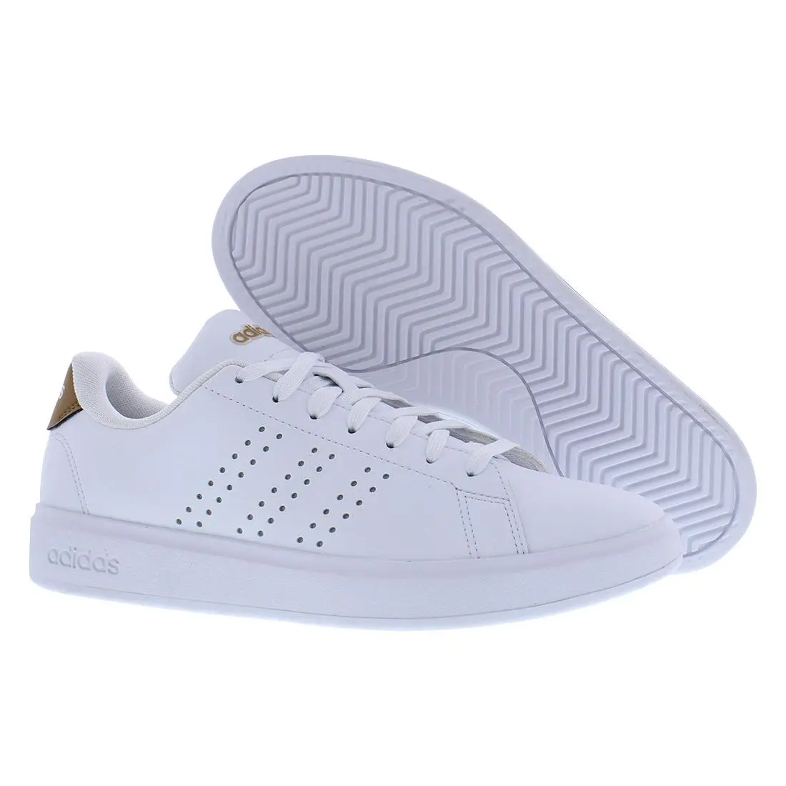 Advantage 2.0 Mens Shoes Size 7 Color: White/white/bronze Strata by Adidas